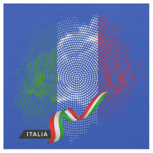 Tecido bandeira italiana