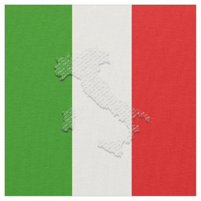 Tecido Bandeira italiana (Detalhe)