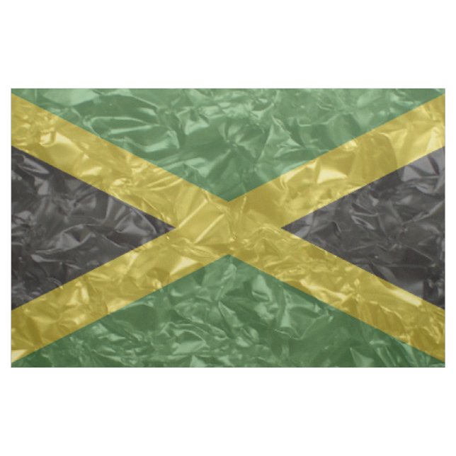 Tecido Bandeira jamaicana - Invertida (Jarda)