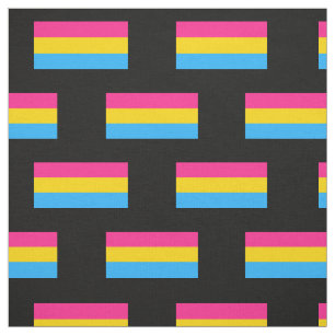 Tecido Bandeira Pansexual do orgulho