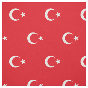 Tecido Bandeira Patriótica Turca