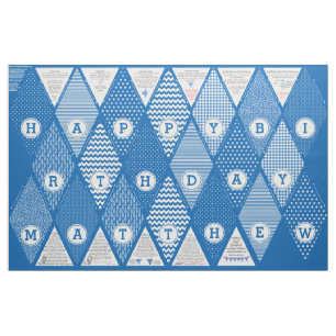 Tecido Bandeira personalizada da flâmula do feliz