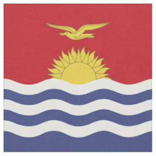 Tecido bandeira quiribatiana