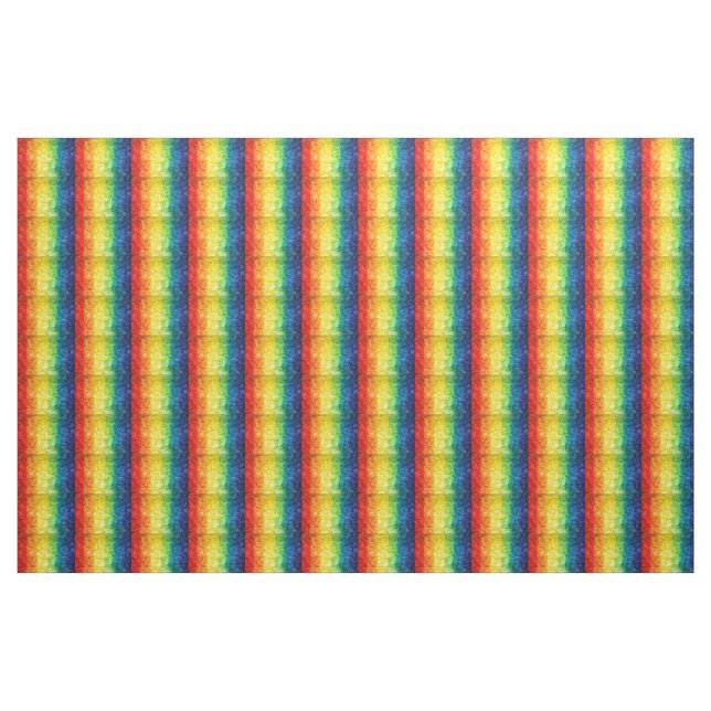 Tecido Bandeira tie-dye da SlipperyJoe's arco-íris pressi (Jarda)