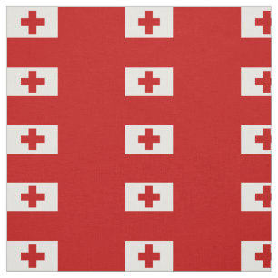 Tecido Bandeira Tonga Patriótica