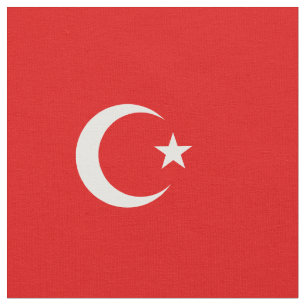 Tecido Bandeira turca