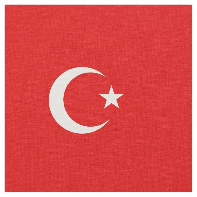 Tecido Bandeira turca (Detalhe)