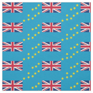 Tecido Bandeira Tuvalu Patriótica