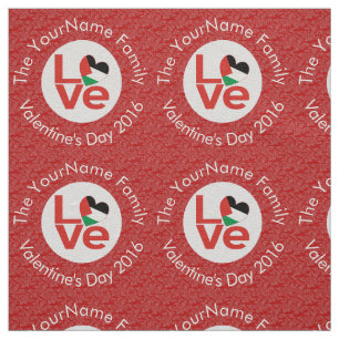Tecido Bandeira Vermelha do Amor Palestino Personalizada
