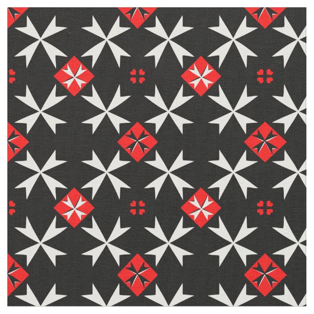Tecido Bandeja maltesa Cross & Malta Tecido/moda (Detalhe)