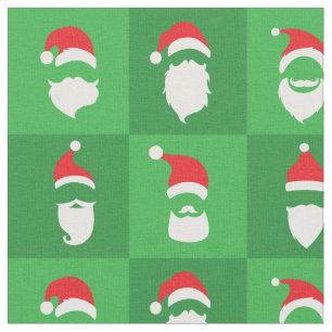 Tecido Barba Santa Claus