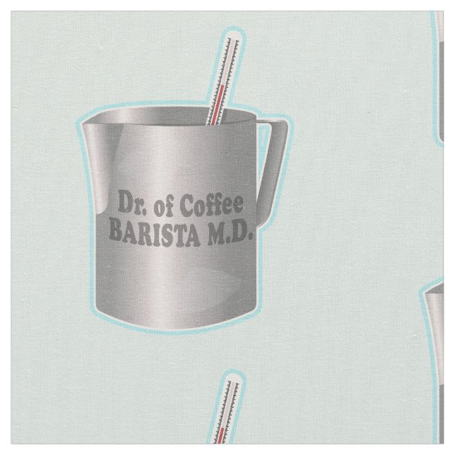 Tecido Barista fazer de café (Detalhe)