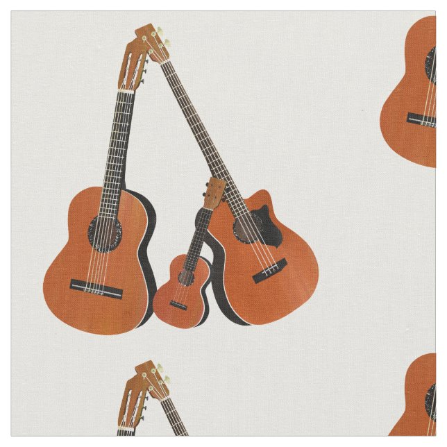 Tecido Bass acústico e Ukulele do violão espanhol (Detalhe)