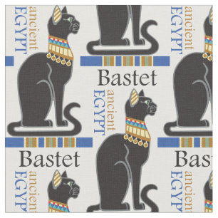 Tecido Bastet ou Bast. Deusa Egípcia Aciente