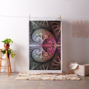 Tecido Batida cardíaca, Abstrato Surreal Fantasy Arte Fra