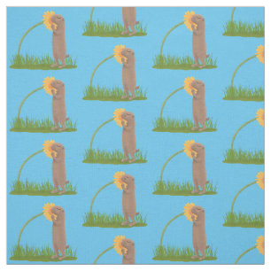 Tecido BD de cãozinho da pradaria