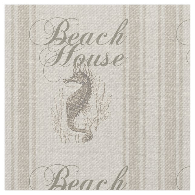 Tecido Beach House Seacavalo Seashore (Detalhe)