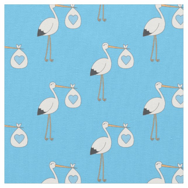 Tecido Bebê Cachorro de Stork Blue Boy (Detalhe)