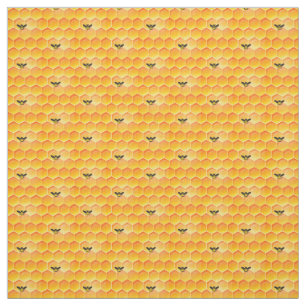 Tecido Bee Honeycomb Bee