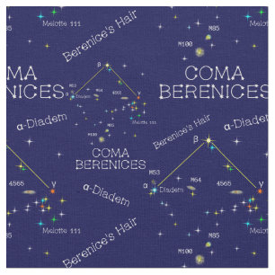 Tecido Berenices de constelação do hemisfério norte