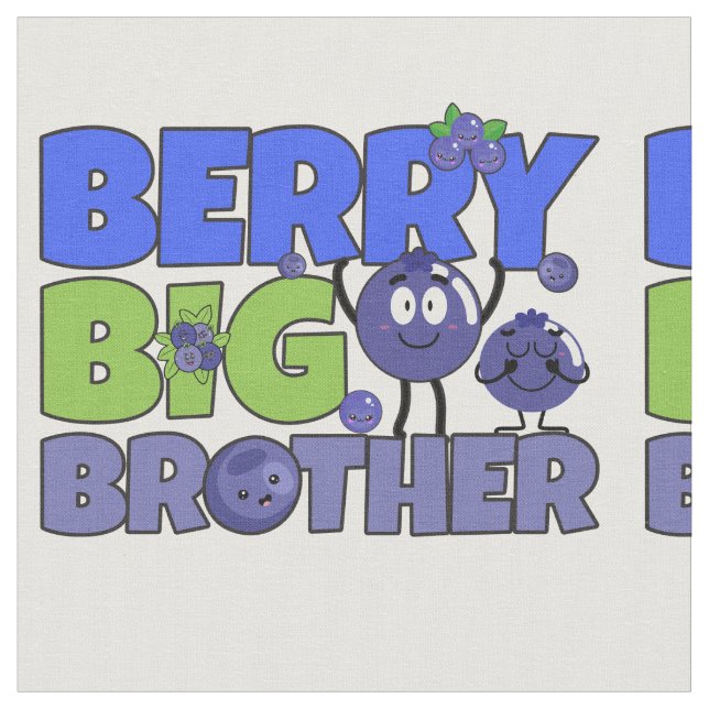 Tecido Berry Big Brother - Toque de mirtilo Sibel (Detalhe)