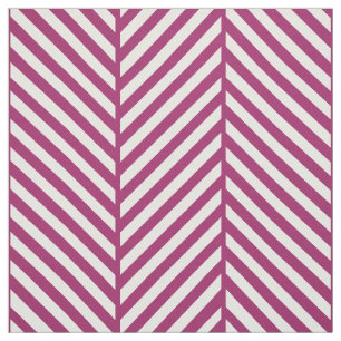 Tecido Berry Purple Herringbone Grande Escala
