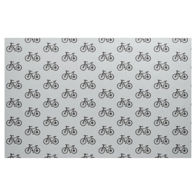 Tecido Bicicleta de Silhuette| Cor de fundo alterável (Fat Quarter)