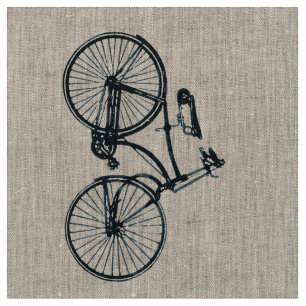 Tecido Bicicleta Vintage Modern Retro Old Style