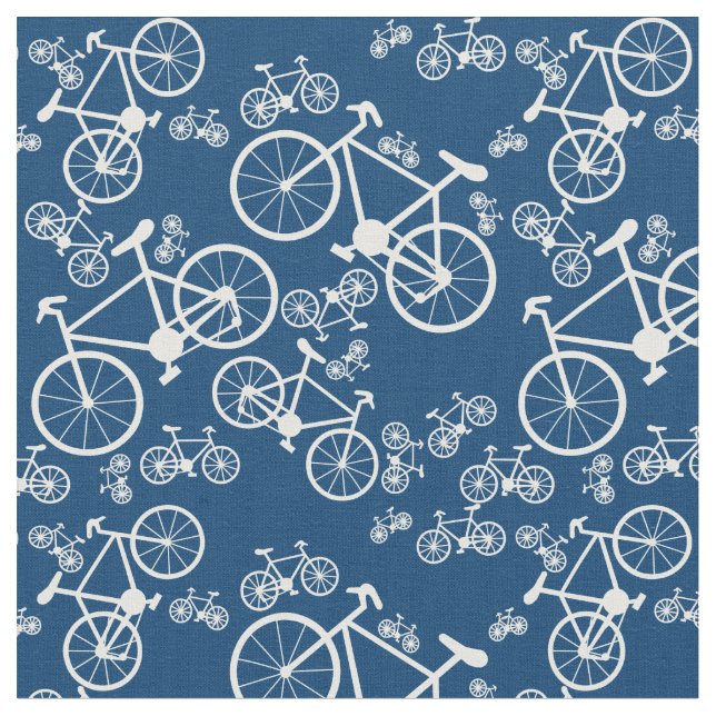 Tecido Bicicletas brancas (Detalhe)