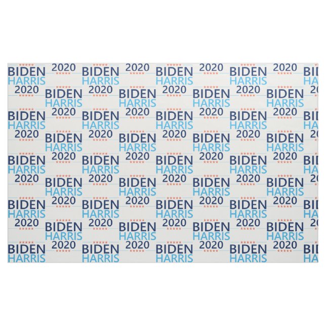 Tecido Biden Harris 2020 para Presidente Eleição EUA (Fat Quarter)