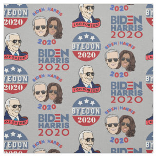 Tecido Biden Harris 2020 Têxtil Por Jardim