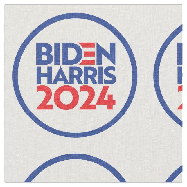 Tecido Biden Harris 2024 (Detalhe)