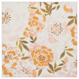 Tecido BIG BEAUTY Blush Chinoiserie Peony Floral