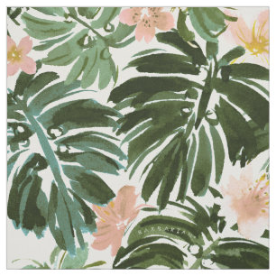 Tecido BIG MOOD Monstera Floral Tropical
