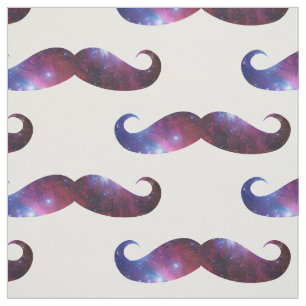 Tecido Bigode ondulado engraçado da galáxia