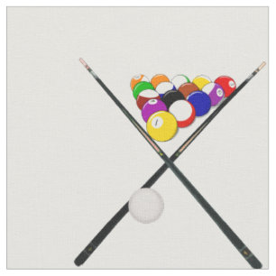 Tecido Billiard Balls e Piscinas