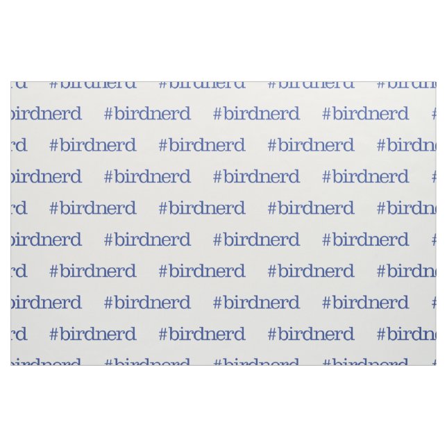 Tecido #birdnerd (Fat Quarter)