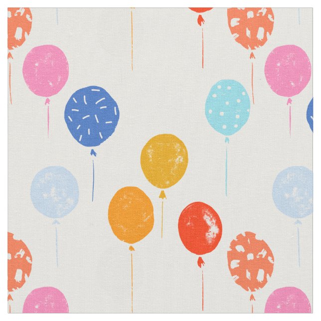 Tecido Birthday party nursery balloon  (Detalhe)