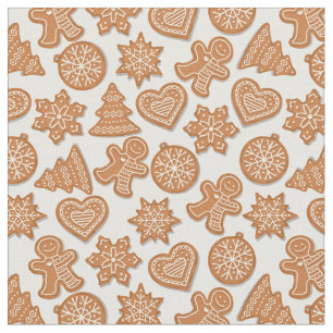 Tecido Biscoitos de Homem de Biscoito de Natal Fofo