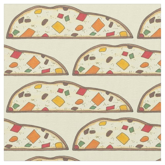 Tecido Biscotti Xmas, pastelaria, de Natal, fresca (Detalhe)
