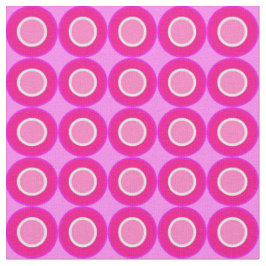 Tecido Bitesize Rosquinhas Magenta Com Preenchimento Em L