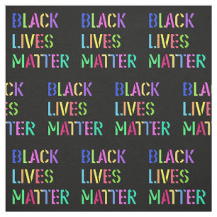 Tecido Black Lives Matter Stencil 01 Editável