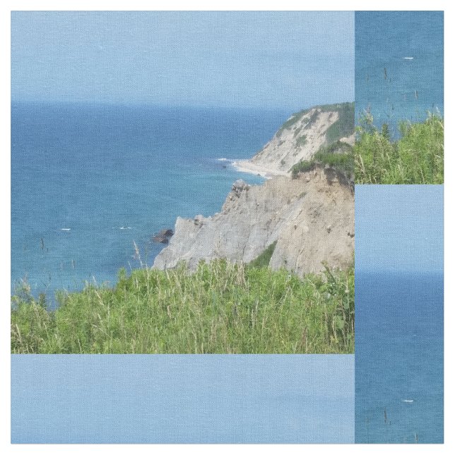 Tecido Block Island Bluffs - Block Island, Rhode Island (Detalhe)