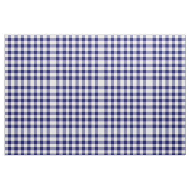 Tecido Blocos de Xadrez Clássicos e Gingham Branco (Fat Quarter)