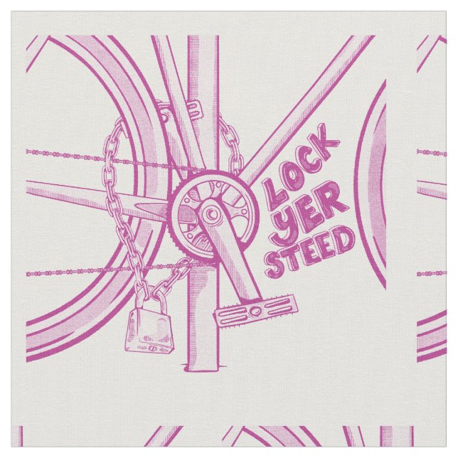 TECIDO BLOQUEAR A SUA BICICLETA (Detalhe)