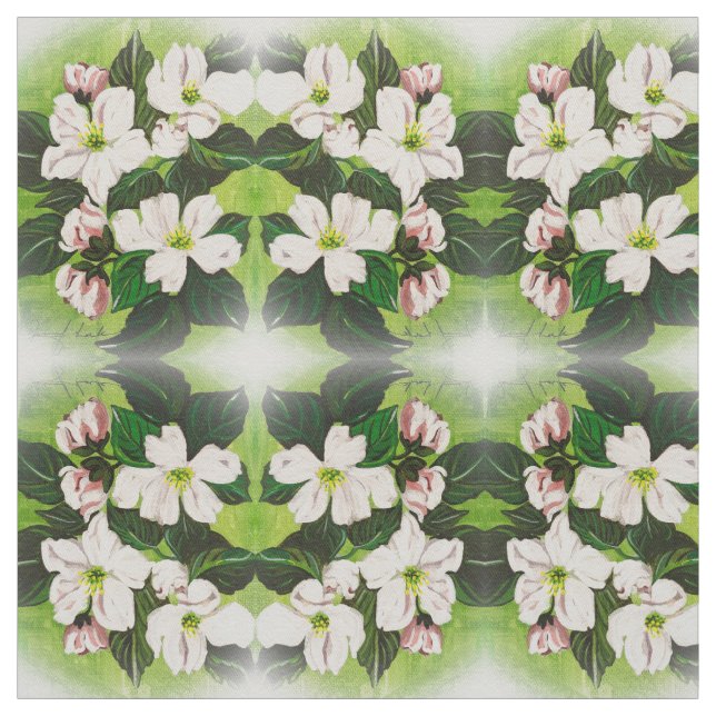 Tecido Blossomas de Escória (Modelo)