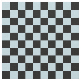 Tecido Blue & Black Checkerboard