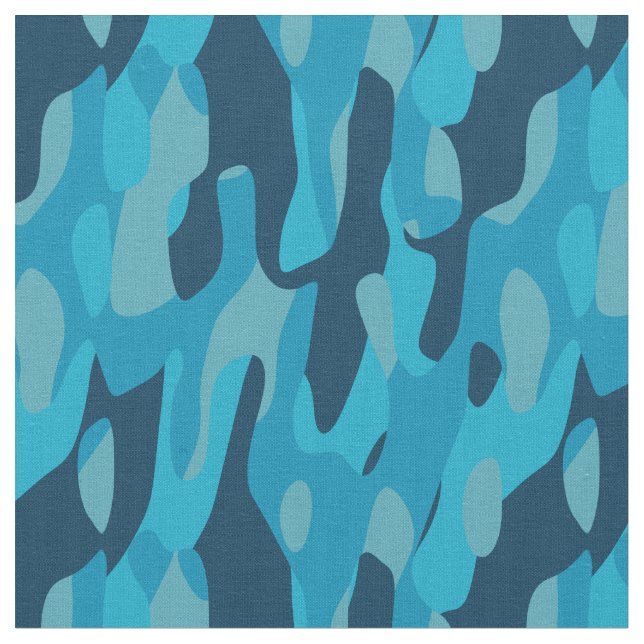 Tecido Blue Camo   (Detalhe)