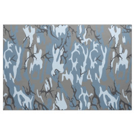 Tecido Blue Camo