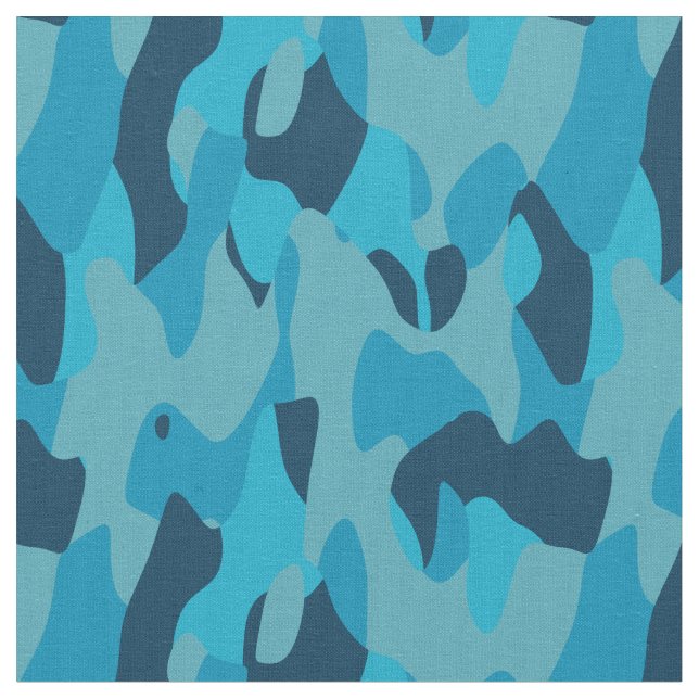 Tecido Blue Camo abstract (Detalhe)